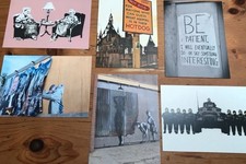 Banksy Postcards X 6 New.