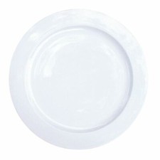 Churchill Alchemy Plates in White - Rolled Edges - Pack of 12 - 300mm 11 3 / 4"