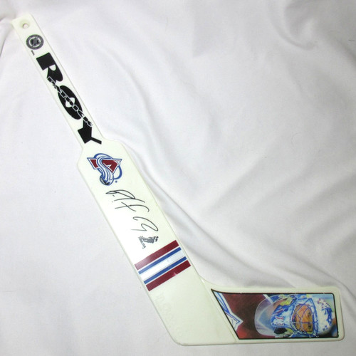 Patrick roy signed plastic - signed, in