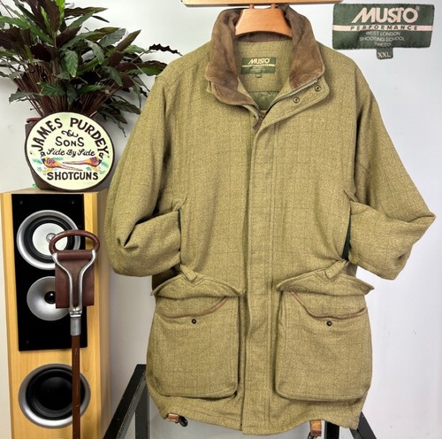 Musto tweed field coat - coat, (2xl)