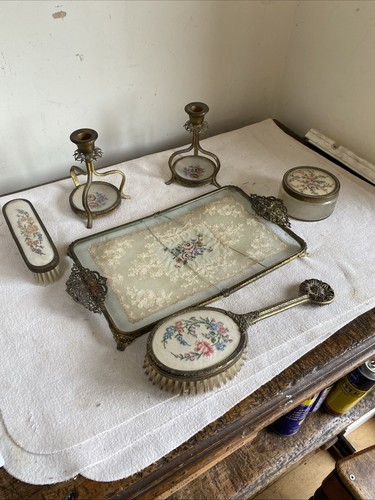 Vintage lace embroidery - vintage,