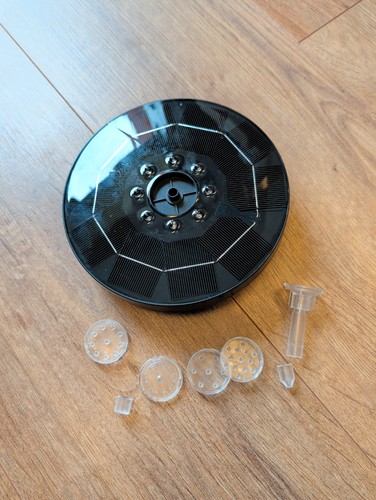 Solar powered floating pump - solar-powered,
