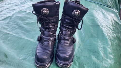 New rock boots chick - new,
