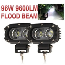 2x 4inch FLOOD SPOT LED
