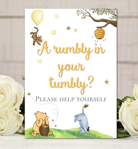 Winnie the pooh party - winnie, food