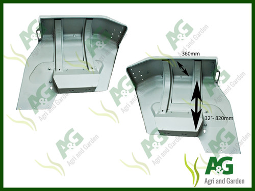 Mudguard fender set for - for, massey
