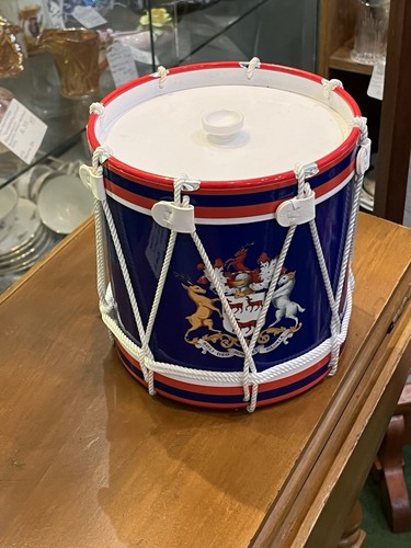 Regimental drum ice bucket - drum,