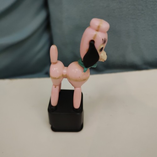 Pink poodle push - pink,