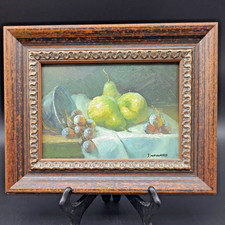 Old STILL LIFE Oil Painting on