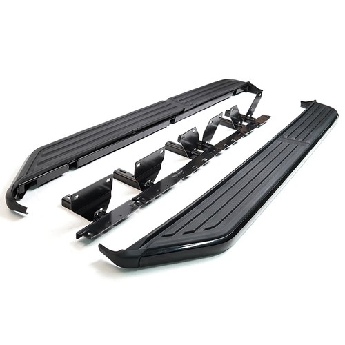 Aluminum side steps running - aluminum,