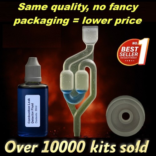 Combustion leak tester kit - leak,