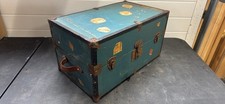 Blue Antique  Trunk Wardrobe