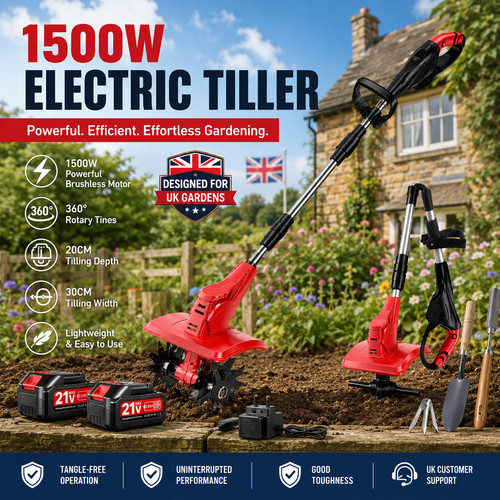 Cordless cultivator rotavator - cordless,