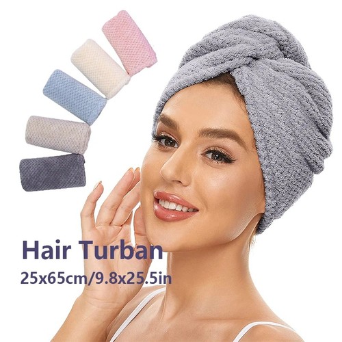 Microfibre hair towel wrap - hair,