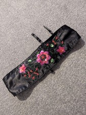 Satin Embellished Waist Belt