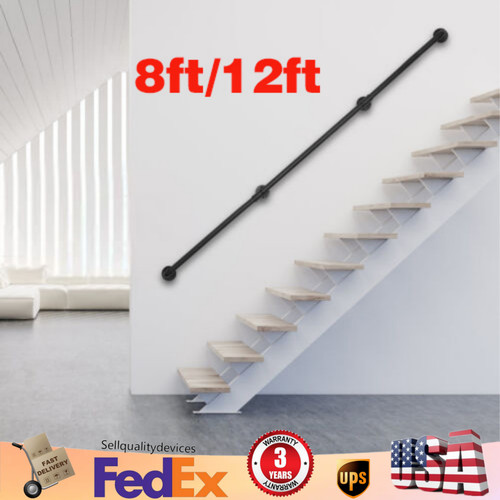 Wall handrail stair rail - wall,