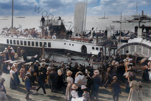Iwc0269 paddle steamer - paddle,