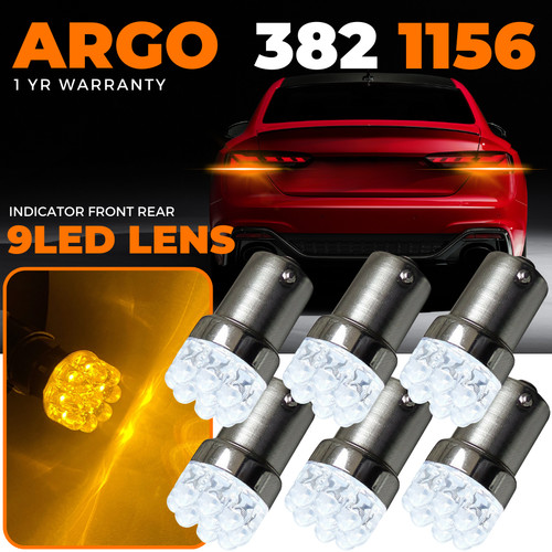 P21w ba15s 382 - led, amber