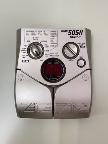 Zoom 505ii silver guitar - zoom,