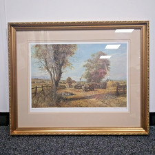 The Threshing Team by Alan