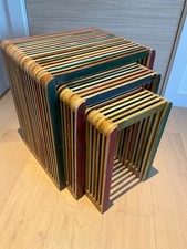 Reclaimed Teak Nesting Tables