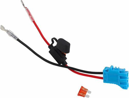 Fused wire harness - wire, connector