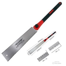 Double Edge Razor Saw Japanese Ryoba Style Pull Saw 12 / 7 Teeth Wood Cutter