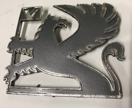 Vauxhall grey grill badge - vauxhall,