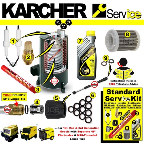 Service kit for - kit, hds