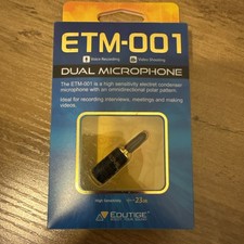 EDUTIGE ETM-001 Dual Microphone Omnidirectional