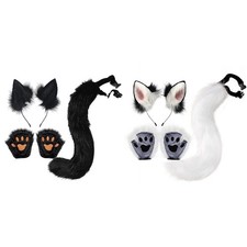 Fox Ears Tail and Paws Set
