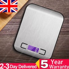 10kg Stainless Steel Digital LCD Electronic Kitchen Cooking Food Weighing Scales