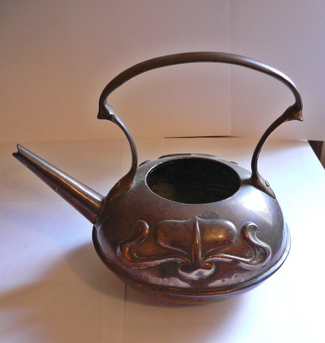 Small art nouveau copper - nouveau, jug