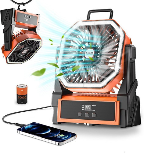 30000mah rechargeable camping - rechargeable,