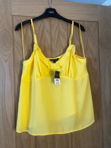 Peacocks yellow blouse with