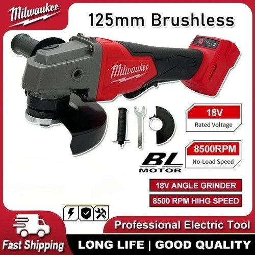 New milwaukee 125mm angle - 125mm,