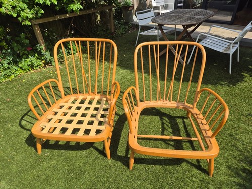 Two ercol jubilee - two, armchair