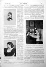 Old Print Miller Lewis Caroll