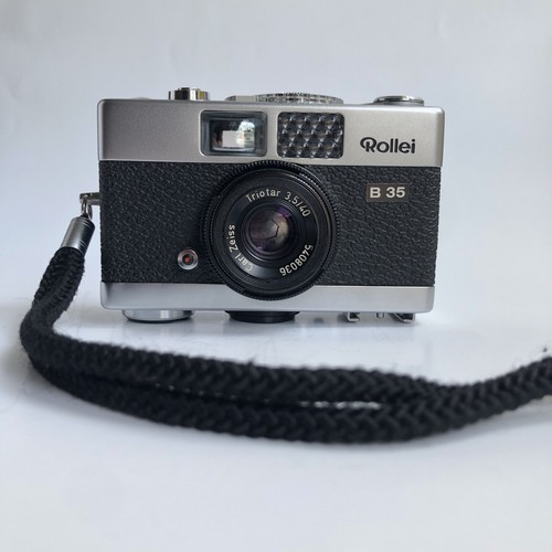 Rollei b35 with triotar lens - rollei,
