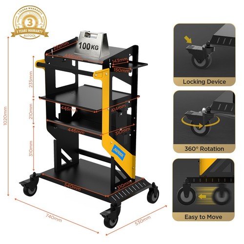 360 rolling trolley heavy - 360°,