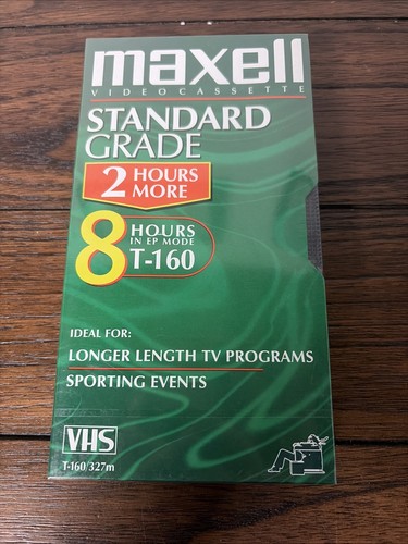 Maxell 160 standard grade - t-160,