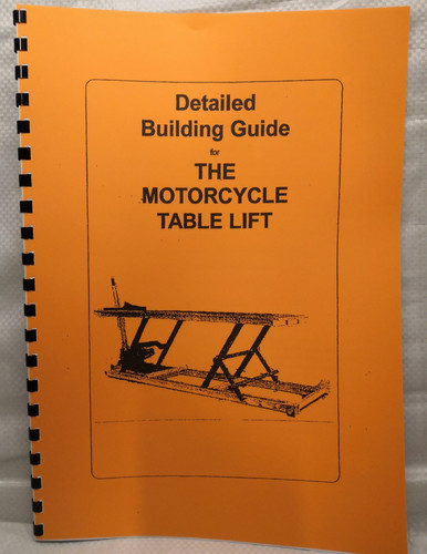 Diy motorcycle lift work bench - diy,