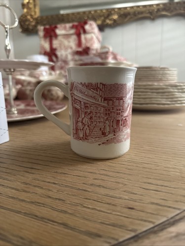 Coaching taverns pink mugby - coaching,