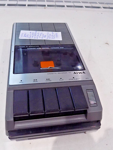 Aiwa 757k cassette recorder - tp-757k,