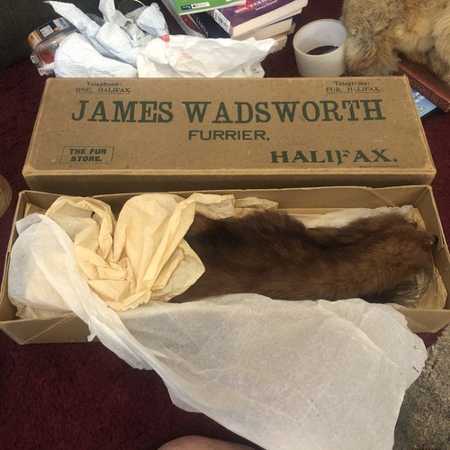 Vintage fur stole james - vintage,