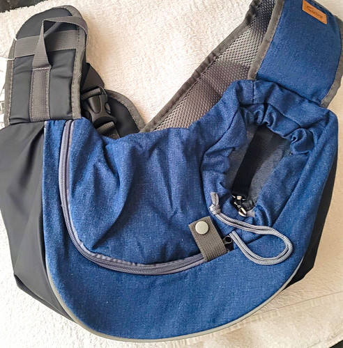 Cuby fabric sling dog carrier - fabric,