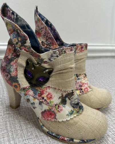 Irregular choice miaow heeled - irregular,