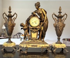 French Antique Mantel Clock