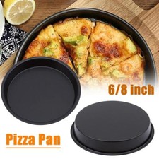 6/8" Round Pizza Plate Pan