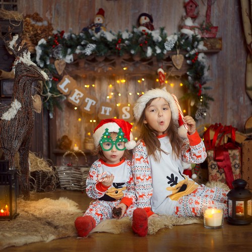 8pcs christmas elements design - 8pcs,